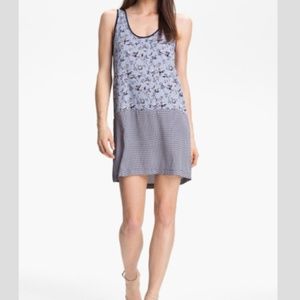 Joie Reversible Silk Shift Dress